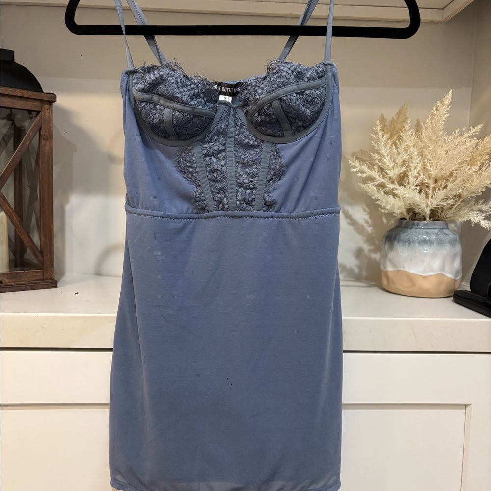 Urban Outfitters Blue Mini Dress